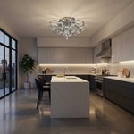 Полилей с кристали Ribbon crystal/Luxera