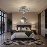 Полилей с кристали Ribbon crystal/Luxera