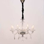 полилей кристален за трапезария,спалня Lompelia/Aca lighting