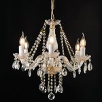 полилей от кристал за трапезария Gladiolo/Aca lighting