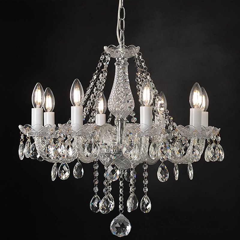 полилей кристален за хол Gladiolo/Aca lighting