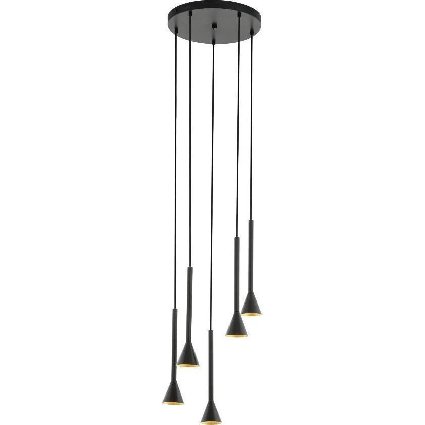 led полилей черен CORTADERAS