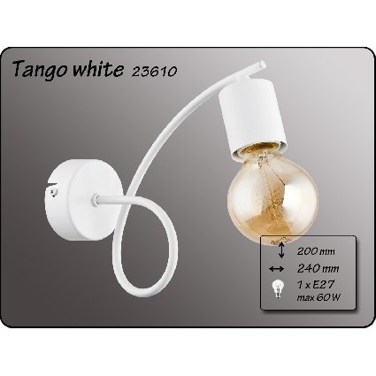 бял аплик TANGO