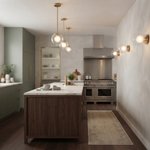 Modern Wall luminaire (Sconce) MOD521WL-01G3
