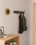 LED стенен аплик TOCINA EGLO 900988 – черен и драскан месинг