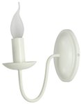 бял ретро аплик с една крушка Bellagio/Candellux