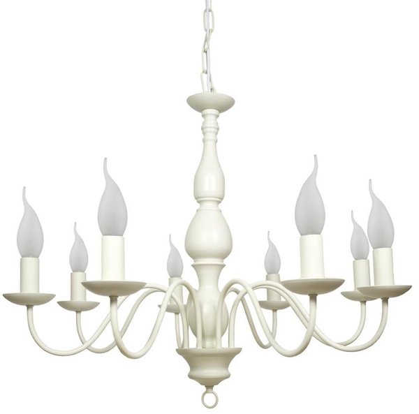 бял полилей свещи Bellagio/Candellux