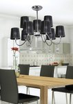 полилей черен класически за хол,трапезария Sorento/Candellux