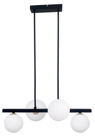 полилей за всекидневна черен Kama/Candellux