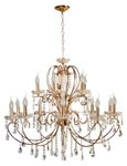 кристален полилей за хотел,всекидневна Aurora/Candellux