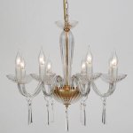 евтин кристален полилей за хол Violet/Aca lighting