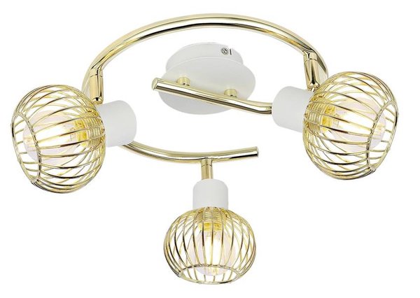 плафониера златна насочване на светлината за спалня,кухня Oslo/Candellux