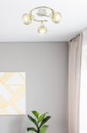 плафониера златна насочване на светлината за спалня,кухня Oslo/Candellux