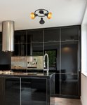 плафониера за кухня с три крушки Е27 Diso/Candellux