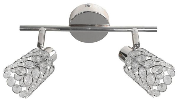 спот кристален с две крушки за спалня York/Candellux