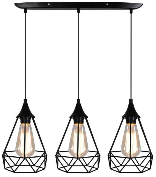 индустриален полилей 3 крушки за трапезария,хол Graf/Candellux