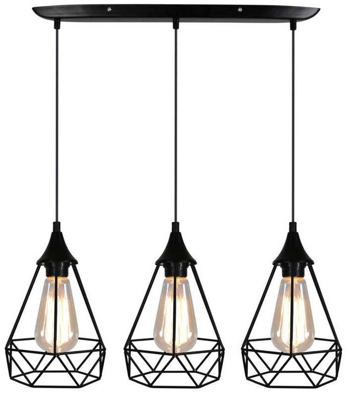 индустриален полилей 3 крушки за трапезария,хол Graf/Candellux
