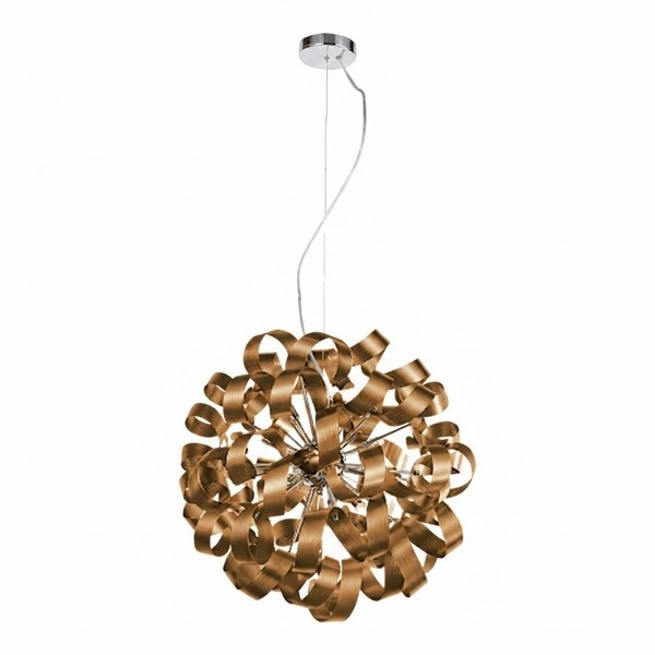 Полилей модерен,цвят мед Ribbon II 64363/LUXERA