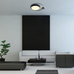 led  плафониера за хол Saphira/Rabalux