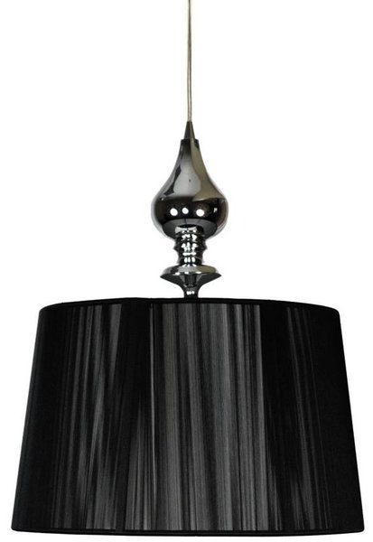Полилей за спалня  черен коприна Gillenia/Candellux