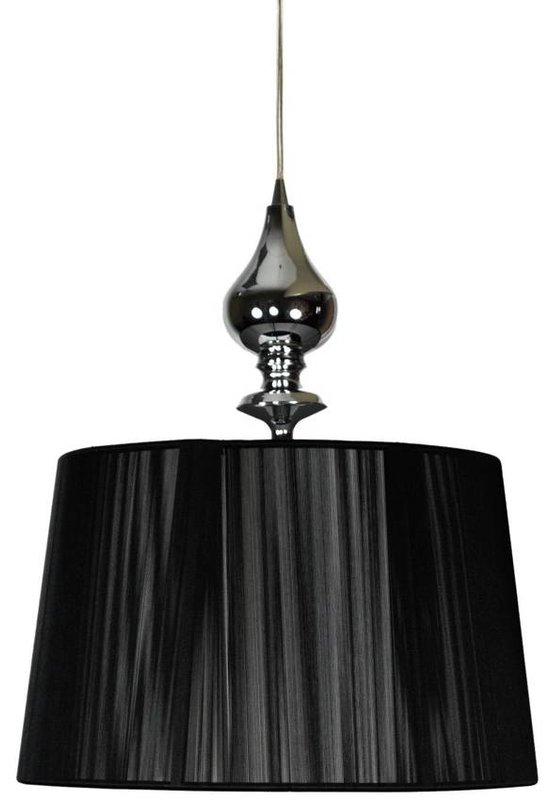 Полилей за спалня  черен коприна Gillenia/Candellux