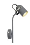 лампа за стена с насочване на светлината сива Gray/Candellux