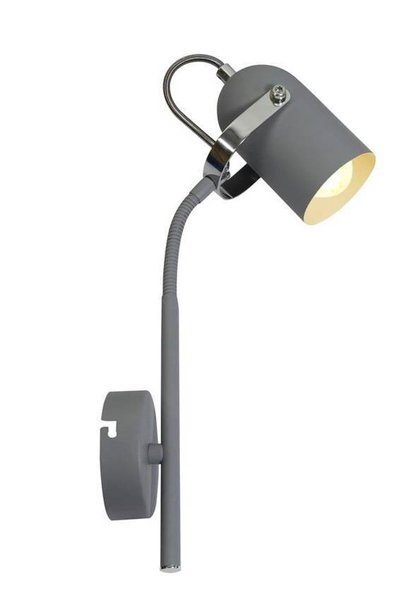 лампа за стена с насочване на светлината сива Gray/Candellux
