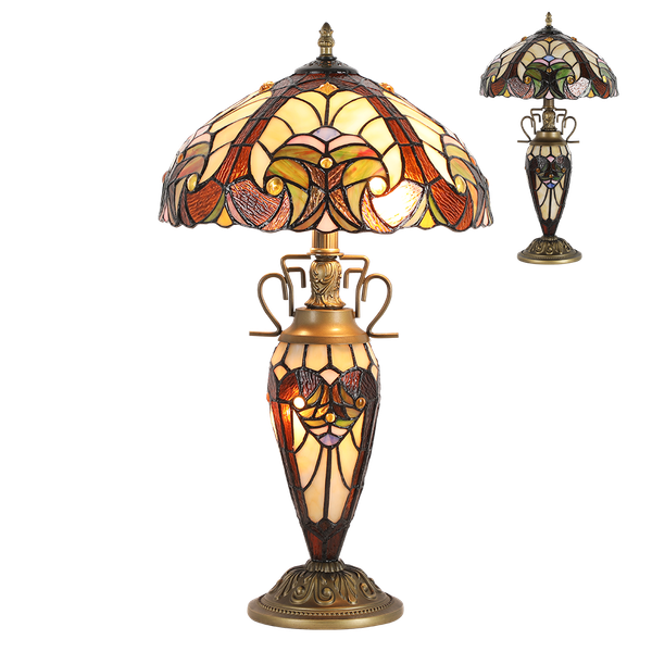 нощна настолна лампа тифани  TiffanyXX/Luxera