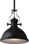 черен полилей индустриален за кухня Cronus/Aca lighting