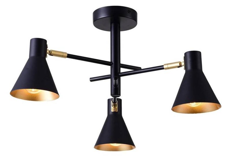 полилей с 3 крушки индустриален стил Less/Candellux