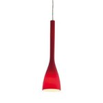 полилей червено стъкло  FLUT SP1 SMALL rosso