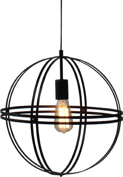 полилей черен модерен Sirena/Aca lighting