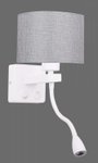 бял аплик с ключ за спалня Polo/Candellux
