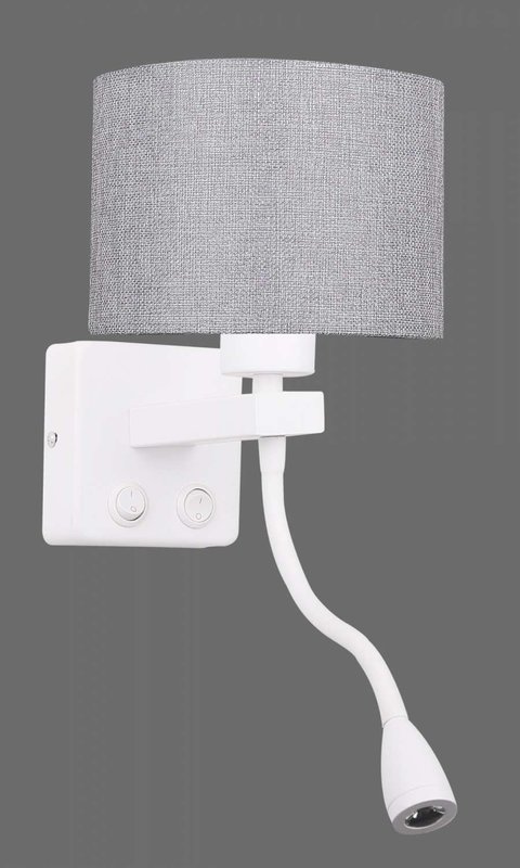 бял аплик с ключ за спалня Polo/Candellux