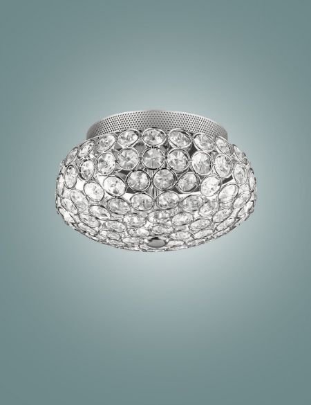плафониера hrom KING PL3 cromo