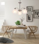 полилей за спалня хол с три крушки Baida/Candellux