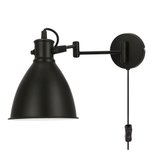 черен аплик с разтягащо рамо Espera/Candellux