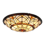 плафониера антична за хол,кухня,спалня Tiffany/Luxera
