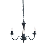 черен полилей свещ за кухня Knossos/Aca lighting