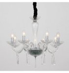 кристален полилей за трапезария Violet/Aca lighting