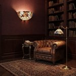 аплик класически стил квадратна Tiffany/Luxera