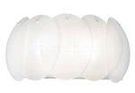 аплик от стъкло за хол OVALINO AP2 bianco