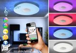LED плафониера с музика Nicole