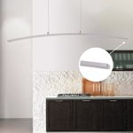 кристален полилей за трапезария Lilium/Aca lighting