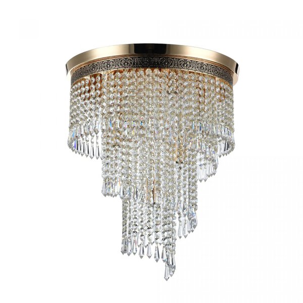 полилей златен с кристали  CASCADE/Maytoni