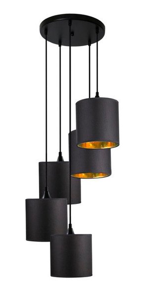полилей черен за всекидневна,кухня,спалня Candellux