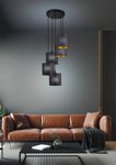полилей черен за всекидневна,кухня,спалня Candellux
