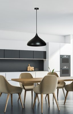 полилей черен метален за трапезария Ledea/Candellux